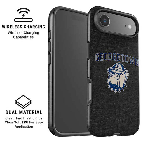 Georgetown University Hoyas Bulldog iPhone 17 Air Magsafe Impact Case