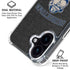 Georgetown University Hoyas Bulldog iPhone 17 Clear Case