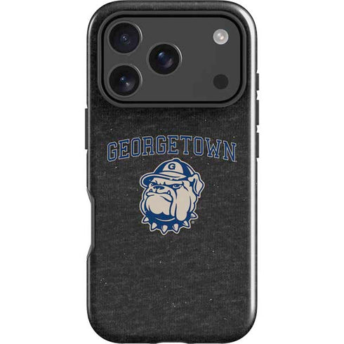 Georgetown University Hoyas Bulldog iPhone 17 Pro Max Impact Case