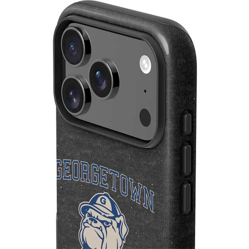 Georgetown University Hoyas Bulldog iPhone 17 Pro Max Impact Case