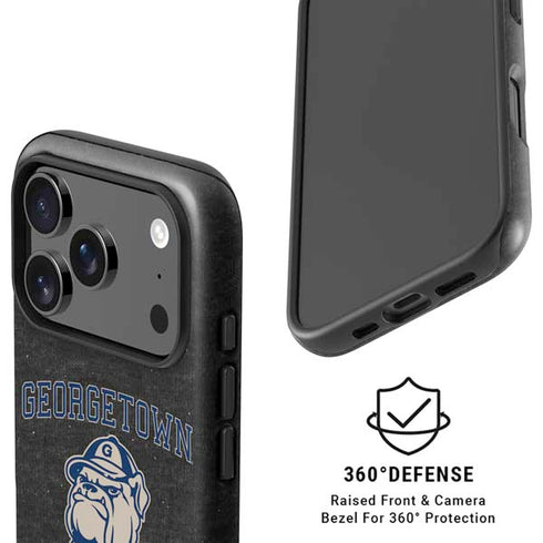 Georgetown University Hoyas Bulldog iPhone 17 Pro Max Magsafe Impact Case