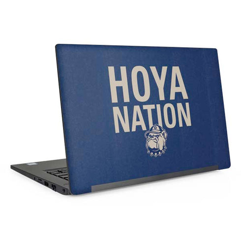 Georgetown University Hoyas Bulldog Dell Latitude Skin