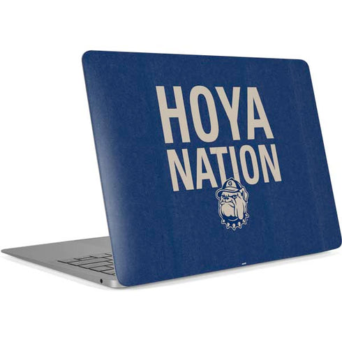 Georgetown University Hoyas Bulldog Apple MacBook Air Skin