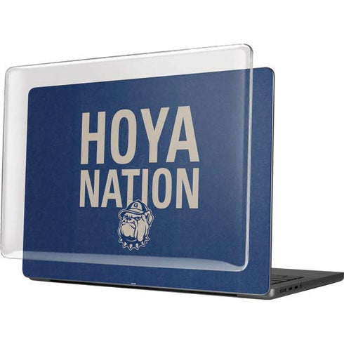 Georgetown University Hoyas Bulldog MacBook Pro 14in (2021-24) Case plus Skin