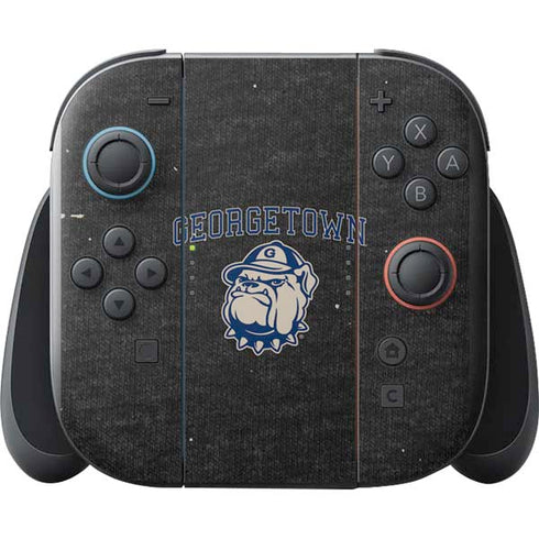 Georgetown University Hoyas Bulldog Nintendo Switch 2 (2025) with Joy-Con Skin