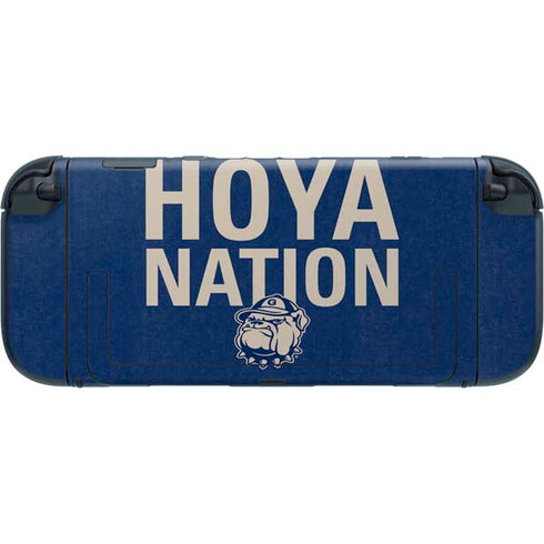 Georgetown University Hoyas Bulldog Nintendo Switch 2 (2025) with Joy-Con Skin