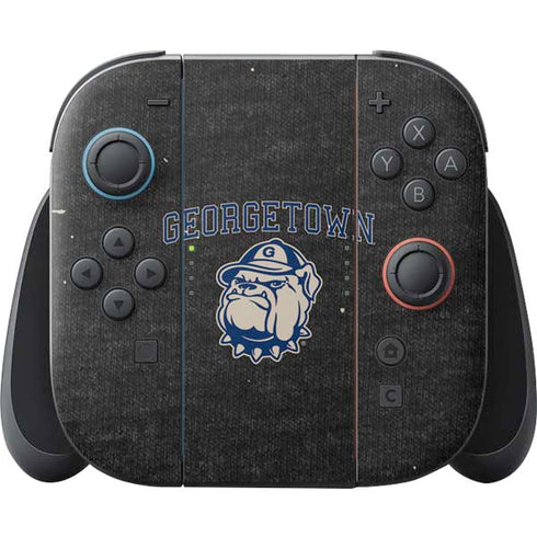 Georgetown University Hoyas Bulldog Nintendo Switch 2 (2025) Joy-Con Controller Skin