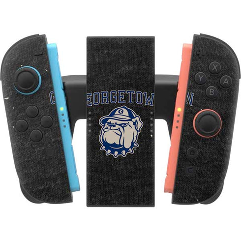 Georgetown University Hoyas Bulldog Nintendo Switch 2 (2025) Joy-Con Controller Skin