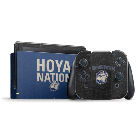 Georgetown University Hoyas Bulldog Nintendo Skins