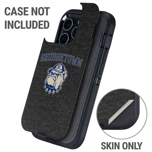 Georgetown University Hoyas Bulldog Otterbox Defender iPhone Skin