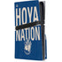 Georgetown University Hoyas Bulldog PS5 Pro Disk Console Skin