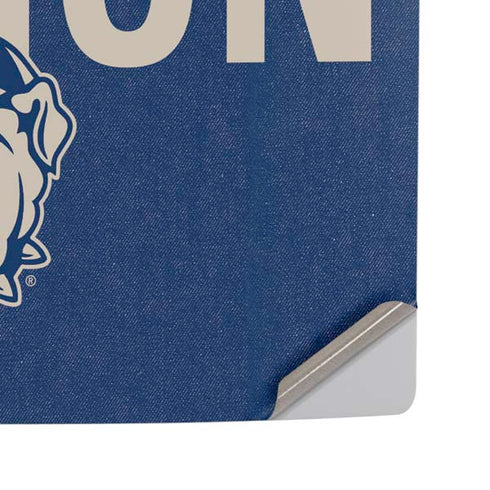 Georgetown University Hoyas Bulldog PS5 Pro Disk Console Skin