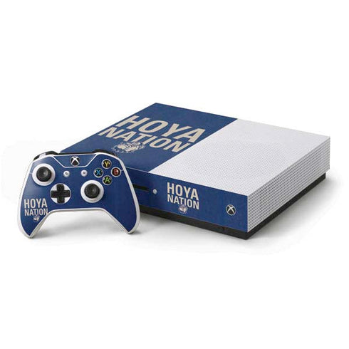 Georgetown University Hoyas Bulldog Xbox One Skins