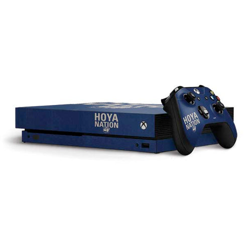 Georgetown University Hoyas Bulldog Xbox One Skins