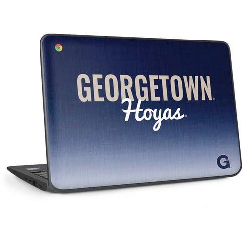 Georgetown University Hoyas HP Chromebook Skin