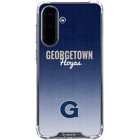 Georgetown University Hoyas Galaxy A36 5G Clear Case