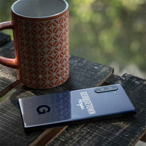 Georgetown University Hoyas Galaxy Note 10 Plus Skin