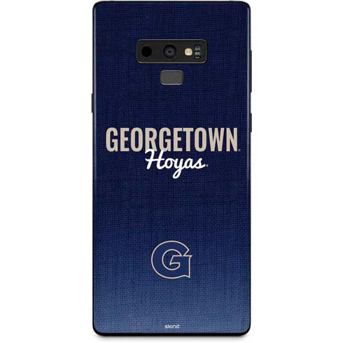 Georgetown University Hoyas Galaxy Note 9 Skin