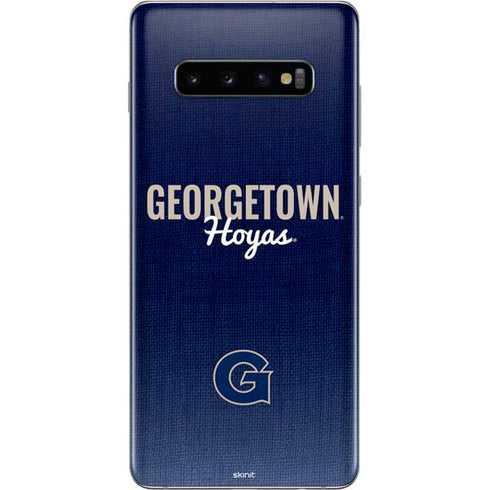 Georgetown University Hoyas Galaxy S10 Plus Skin
