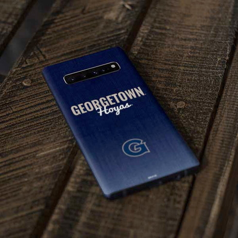 Georgetown University Hoyas Galaxy S10 Plus Skin