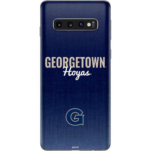 Georgetown University Hoyas Galaxy S10 Skin