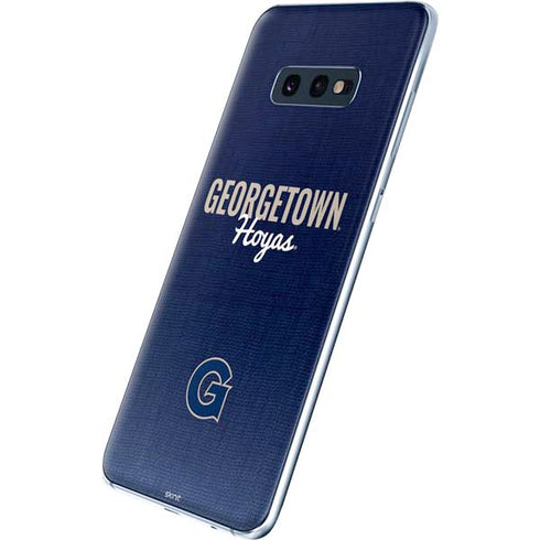 Georgetown University Hoyas Galaxy S10e Skin
