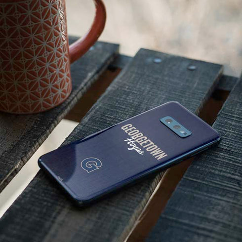 Georgetown University Hoyas Galaxy S10e Skin