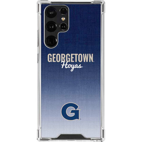 Georgetown University Hoyas Galaxy S23 Ultra Clear Case