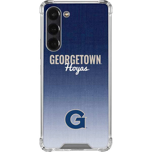 Georgetown University Hoyas Galaxy S24 FE Clear Case