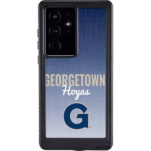 Georgetown University Hoyas Galaxy S24 Ultra Waterproof Case