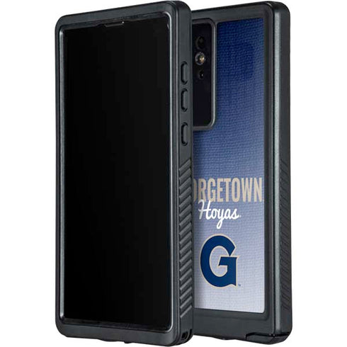 Georgetown University Hoyas Galaxy S24 Ultra Waterproof Case