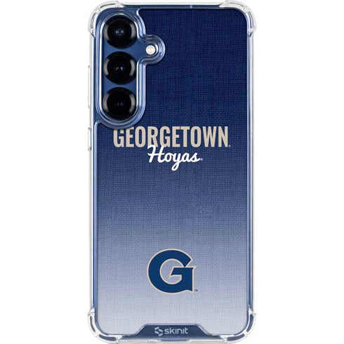 Georgetown University Hoyas Galaxy S25 Plus Clear Case