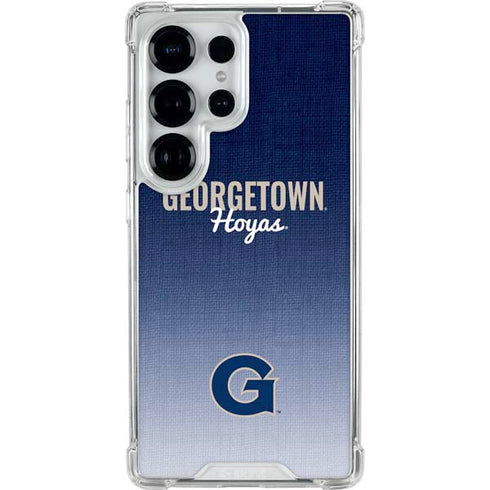Georgetown University Hoyas Galaxy S25 Ultra Clear Case