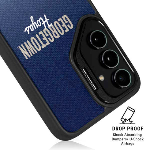 Georgetown University Hoyas Galaxy S26 Kickstand Case