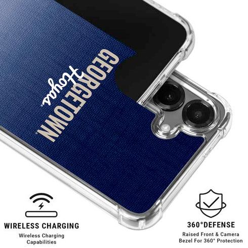 Georgetown University Hoyas Galaxy S26 Plus Clear Case