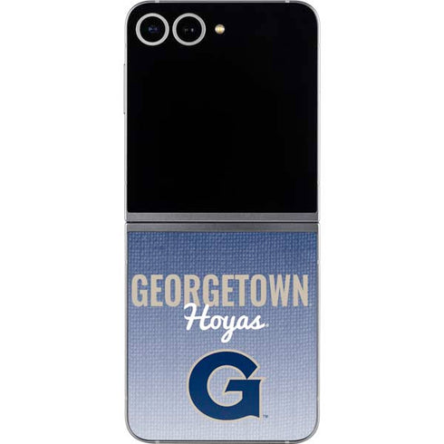 Georgetown University Hoyas Galaxy Z Flip6 Skin