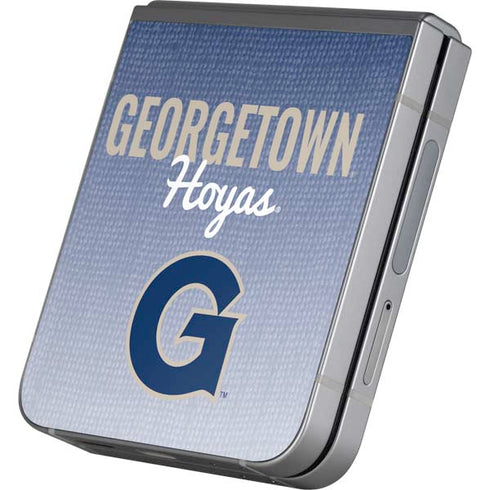 Georgetown University Hoyas Galaxy Z Flip6 Skin