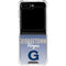 Georgetown University Hoyas Galaxy Z Flip6 Clear Case