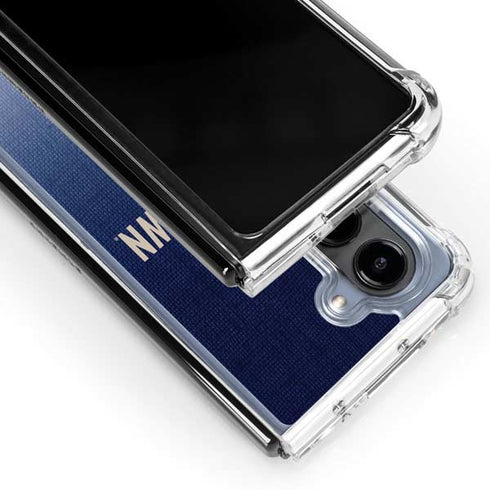 Georgetown University Hoyas Galaxy Z Fold5 5G Clear Case