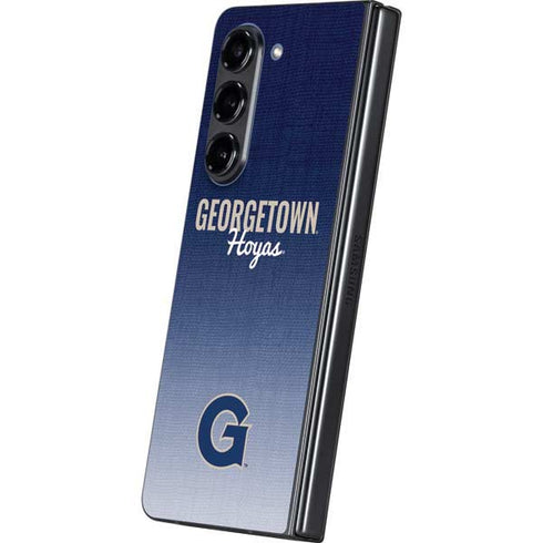 Georgetown University Hoyas Galaxy Z Fold5 5G Skin
