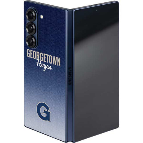 Georgetown University Hoyas Galaxy Z Fold6 Skin