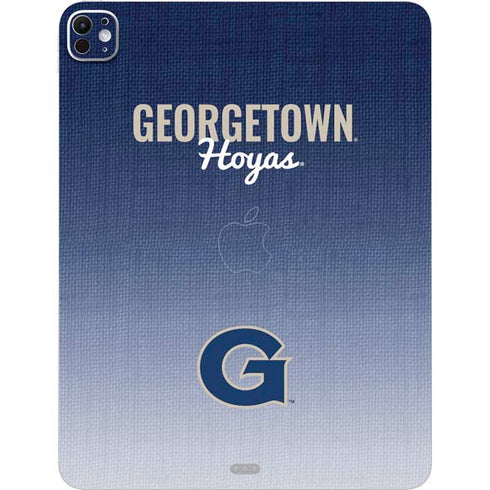Georgetown University Hoyas iPad Pro 13in M4 (2024) Skin