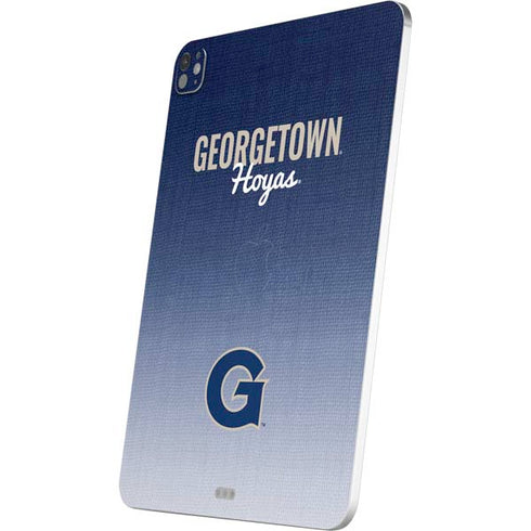 Georgetown University Hoyas iPad Pro 13in M4 (2024) Skin