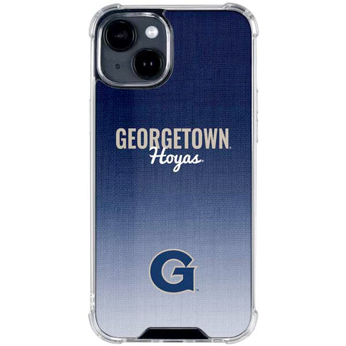 Georgetown University Hoyas iPhone 15 Clear Case