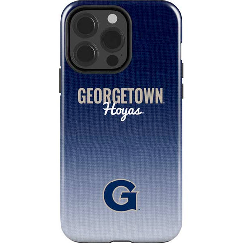 Georgetown University Hoyas iPhone 15 Pro Impact Case