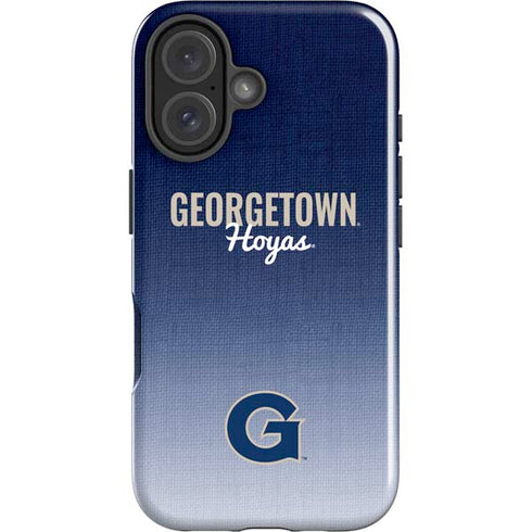 Georgetown University Hoyas iPhone 16 Impact Case