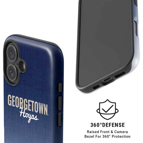 Georgetown University Hoyas iPhone 16 Magsafe Impact Case