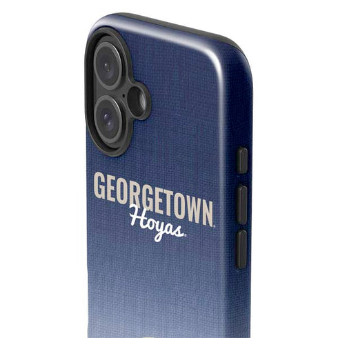Georgetown University Hoyas iPhone 16 Plus Impact Case