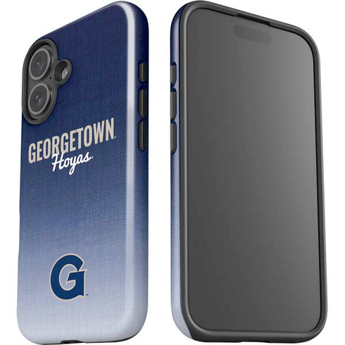 Georgetown University Hoyas iPhone 16 Plus Impact Case