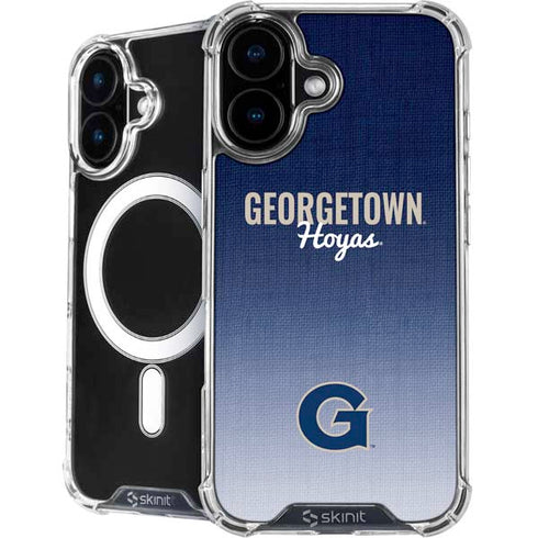 Georgetown University Hoyas iPhone 16 Plus MagSafe Case